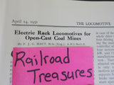 Locomotive Railway Carriage & Wagon Review #704 1951 April 15th