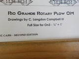 Drawing Rio Grande Rotary Plow OM On3   1/4 inch = 1'