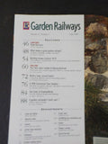 Garden Railways Magazine 1998 June LGB steam locomotive project Guide to plants