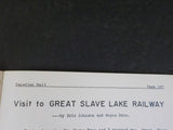 Canadian Rail #138 November 1962 Great Slave Lake Ry