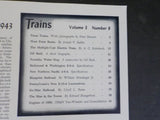 Trains Magazine 1943 June Texas Trains Richmond & Washington PRR NP