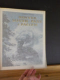 Denver South Park & Pacific Memorial Edition By Poor     with Dust jacket & MAPS