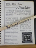 Nickel Plate Road Magazine Spiral Bound Copies of 5 Issues '66-67 not original