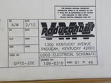 Paducahbilt Loco electric schematic Road # GMTX 499 Loco wiring running list