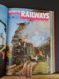 History of Railways Vol 1 Parts 1-24 Bound Volume   Red