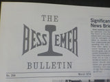 Bessemer Bulletin #264 March 1974 Future B&LE coal traffic