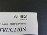 EMD Maintenance Instructions MI 5524 Rev B Temperature sensitive switch type 902