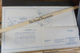 Blueprint PRR Passenger Cars Freight Tenders Reclaiming gauge Journal bea 444670