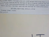 Instructions NH H&TA NH Clerestory Roofed Baggage Car Series 5500-5569