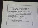 Trolley Museum Dispatch 1973 May-June Vol XVI No 3 Carsop construction