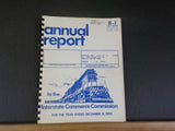 Long Island Rail Road Company Annual Report 1980 ICC Spiral Bound soft cover