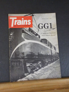 Trains Magazine 1964 March GG1 That Dixie difference