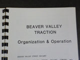 Beaver County Trolleys By Benson Rohrbeck     Spiral Bound