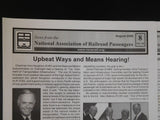 News from the National Association of Railroad Passengers 2000 COMPLETE YEAR Lot