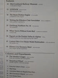 Live Steam Magazine 1989 Aug Rods Quartering Steam donkey engine Smokebox Signal