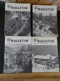 NMRA Bulletin 1970 Complete Year 12 Issues   January thru December