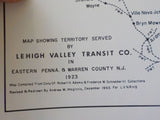 History of Lehigh Valley Transit Company Railway Operations Spiral Bound