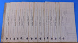 Reading Company Billing Repair Card Lot #3 (16) Cards Reading Lines