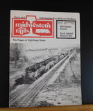 Midwestern Rails 1982 June-July Vol.9 No.4 Issue 79 Milw roster RI Motor cars