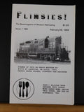 Flimsies West Issue #165 February 28, 1994 News Magazine of Western Railroading