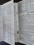 Atchison Topeka & Santa Fe Railway System public timetable 1929 Sep 1 Damage