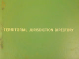 Penn Central Territorial Jurisdiction Directory Folder GREEN FOLDER ONLY No cont