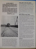 Rollsign Magazine of New England Transit News 1968 October