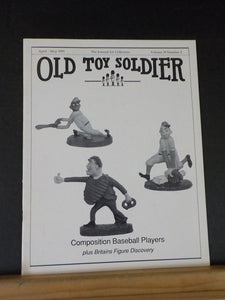 Old Toy Soldier Newsletter Vol 19 #2 1995 April-May Composition Baseball players