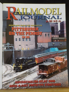 RailModel Journal 2001 July Pittsburgh on the Pennsy