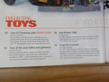 Collecting Toys Magazine 1997 December Toys of Christmas Past Hotwheels 1968