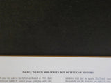 D&RGW NG Work/Box Outfit Cars by Swanson & Horner Roster History drawiings Spira