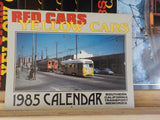 Calendar Lot 18 Streetcars of LA S. CA  Red cars Yellow Cars 1985-2004