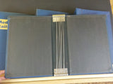 Model Railroader Magazine Binders 5 approx 3 inch binders with rods Blue USED