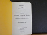 Field Manual of the AAR Interchange Rules 1973   Soft Cover