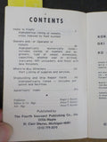 Great Lakes Red Book 1971 Lists vessels Owners Capatins more.