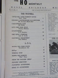 HO Monthly 1950 March Special California Issues Build a roundhouse