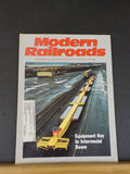 Modern Railroads 1984 April Equipment key to intermodal boom Cargo theft