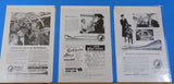 Ads Northern Pacific Railroad #4 Advertisements from various magazines