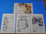 Ads Southern Pacific Railroad Lot #8 Advertisements from various magazines (10)