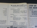 Railroad Magazine 1967 January RR Boarding house ICC Locomotive inspector