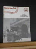 Canadian Rail #377 November December 1983 Ahearn & Soper Electric tracation Otta