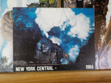 New York Central Historical Society Calendar Lot of 5 1984-1988