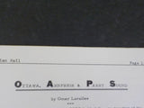 Canadian Rail #156 1964 June Ottawa Arnprior & Parry Sound Credit Valley Memory