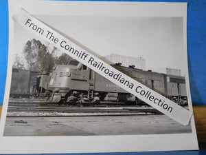 Photo Kansas City Southern Locomotive #32 8X10 B&W