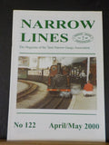 Narrow Lines Magazine #122 2000 April/May Coal Wagon for West Bank