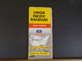Union Pacific public timetable 1959 Fall Winter