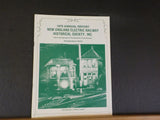 New England Electric Railway Historical Society Inc 1978 Annual Report