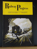 Railway Progress 1950 March Depot people Short Ties RRs are second best at lobby