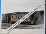 Photo Illinois Central Caboose #9610 8X10 B&W