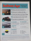 Railway Age 1995 July Boom Bust? Locomotive builders 1000+ year Penn Station NY